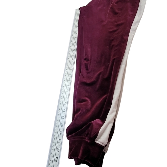 BLUENOTE Matching Purple Velvet Joggers And Hoodie Women Size L - Picture 11 of 16